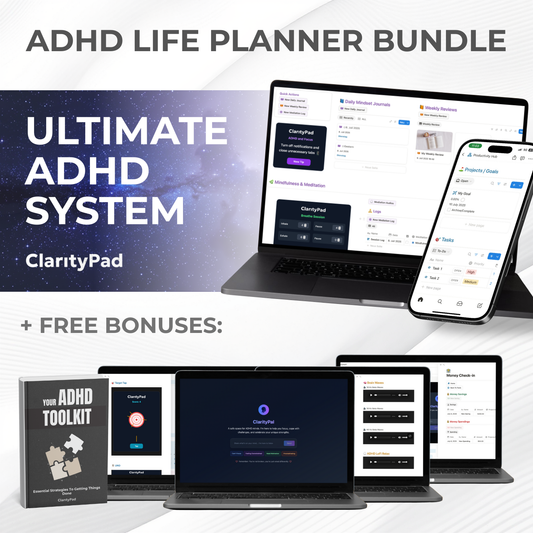 ADHD All-in-One Planner Bundle